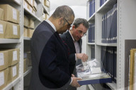 Foreign Secretary James Cleverly Visits The Wiener Holocaust Library