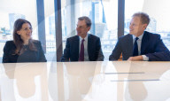 Jeremy Hunt UK Chancellor of the Exchequer hosts a Treasury Connect at Bloomberg HQ