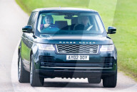 Prince Andrew is seen near Windsor Castle