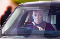 Prince Andrew is seen near Windsor Castle