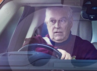 Prince Andrew is seen near Windsor Castle