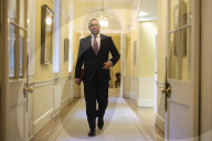 Ministers arrive to attend the Prime Ministers Cabinet