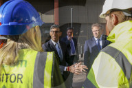 Prime Minister Rishi Sunak energy visit