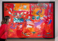 Action, Gesture, Paint: Women Artists and Global Abstraction 1940 – 70 exhibition at Whitechapel Gallery, London, UK.