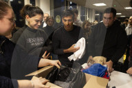 Prime Minister Rishi Sunak visits donation centre for Earthquake