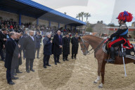 Defence Secretary, Ben Wallace and Foreign Secretary, James Cleverly View Military Demonstration in Rome.