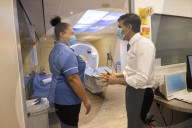 Prime Ministers Rishi Sunak visits Oldham CDC