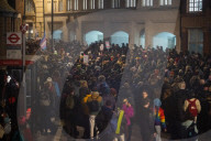 Brianna Ghey vigil outside the Department of Education in Westminster, London, UK.