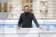 Whorled (Here After Here After Here) by Jitish Kallat at Somerset House, London, UK.