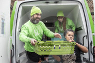 Gangs of London stars join volunteers to help people struggling through cost of living crisis