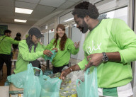 Gangs of London stars join volunteers to help people struggling through cost of living crisis