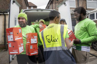 Gangs of London stars join volunteers to help people struggling through cost of living crisis