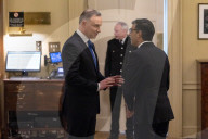 The Prime Minister Rishi Sunak welcomes the President of the Republic of Poland