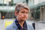 Guests attend Sunday with Laura Kuenssberg show at BBC, London, United Kingdom.