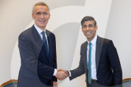 The Prime Minister Rishi Sunak meets the NATO Secretary General