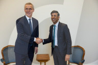 The Prime Minister Rishi Sunak meets the NATO Secretary General