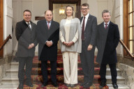 Defence Minister Ben Wallace Joint Expeditionary Force group photo