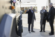 Defence Secretary Ben Wallace, visits the Krauss-Maffei Wegmann factory