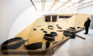 Mike Nelson: Extinction Beckons exhibition at the Hayward Gallery, London, UK 