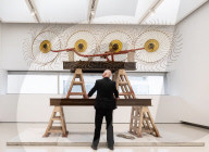Mike Nelson: Extinction Beckons exhibition at the Hayward Gallery, London, UK 
