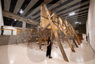Mike Nelson: Extinction Beckons exhibition at the Hayward Gallery, London, UK 