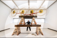 Mike Nelson: Extinction Beckons exhibition at the Hayward Gallery, London, UK 