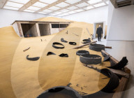 Mike Nelson: Extinction Beckons exhibition at the Hayward Gallery, London, UK 