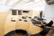 Mike Nelson: Extinction Beckons exhibition at the Hayward Gallery, London, UK 