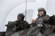 ROYALS - König Willem-Alexander besucht niederländische Truppen im litauischen Pabrade