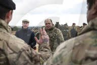 Secretary of Defence Ben Wallace visits Bovington Barracks