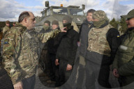 Secretary of Defence Ben Wallace visits Bovington Barracks