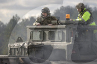 Secretary of Defence Ben Wallace visits Bovington Barracks