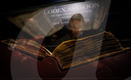 Codex Sassoon: The Earliest Most Complete Hebrew Bible to be offered for sale at Sotheby’s New York on May 16, 2023.
Previewed at Sotheby’s, London, UK.