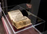 Codex Sassoon: The Earliest Most Complete Hebrew Bible to be offered for sale at Sotheby’s New York on May 16, 2023.
Previewed at Sotheby’s, London, UK.