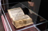 Codex Sassoon: The Earliest Most Complete Hebrew Bible to be offered for sale at Sotheby’s New York on May 16, 2023.
Previewed at Sotheby’s, London, UK.