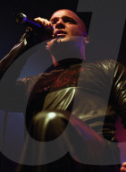 DENVERMARCH 25:Vocalist David Draiman of the Heavy Metal band Disturbed performs in concert March 25, 2000 at the Fillmore Auditorium in Denver, CO.