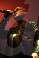 DENVERMARCH 25:Vocalist David Draiman of the Heavy Metal band Disturbed performs in concert March 25, 2000 at the Fillmore Auditorium in Denver, CO.