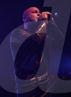 DENVERMARCH 25:Vocalist David Draiman of the Heavy Metal band Disturbed performs in concert March 25, 2000 at the Fillmore Auditorium in Denver, CO.
