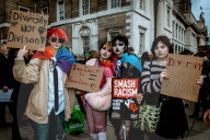 Solidarity With Refugees March In Dublin