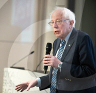 Senator Bernie Sanders book launch at The Royal Overseas League, London
