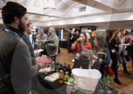 Enotria & Coe annual portfolio tasting wines & spirits from over 200 producers at The Brewery, London, UK.