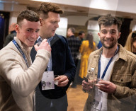 Enotria & Coe annual portfolio tasting wines & spirits from over 200 producers at The Brewery, London, UK.