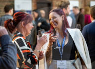 Enotria & Coe annual portfolio tasting wines & spirits from over 200 producers at The Brewery, London, UK.
