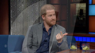 ROYALS -  Prinz Harry stellt sich den Fragen von US-Talkmaster Stephen Colbert
