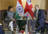 The Foreign Secretary James Cleverly Attends G20 Foreign Ministers meeting