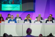 London Mayor's People's Question Time in London, UK.