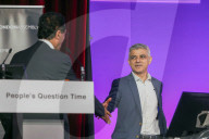London Mayor's People's Question Time in London, UK.