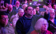 People’s Question Time, Ealing Town Hall, London, UK. 