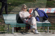 PEOPLE - Michelle Hunziker spaziert mit ihren Töchtern in Mailand
