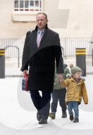 Guests arrive for Sunday with Laura Kuenssberg at the BBC, Broadcasting House, London, UK.